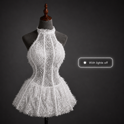 GLOVA LED Feather Dress