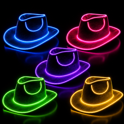 GLOVA LED Cowboy Hat